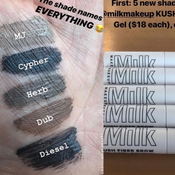 💙🌟🧚‍♀️DUB Milk Makeup Kush Fiber Brow Gel NWT - Picture 6 of 8